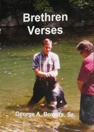 cover of Brethren Verse book by George Bowers