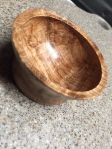 wooden bowl